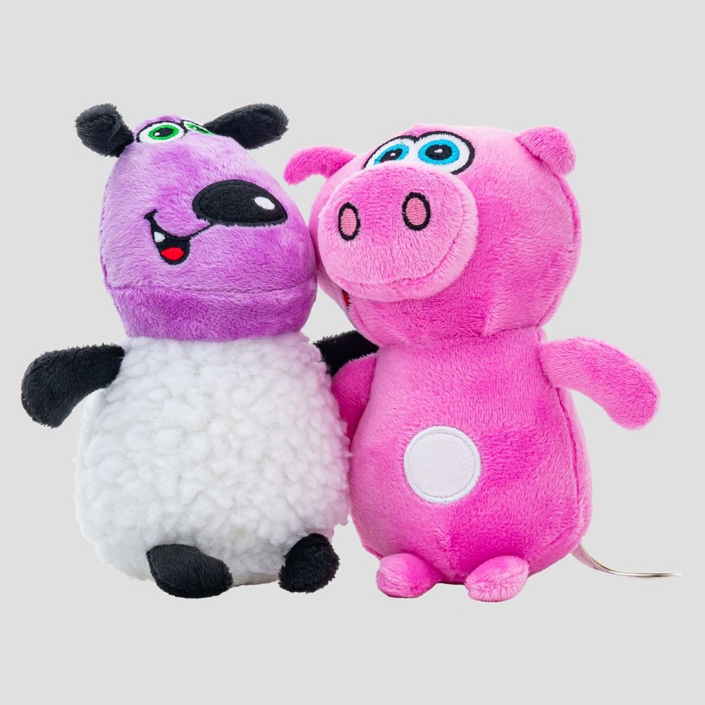 Happy Friends set with sheep and pig