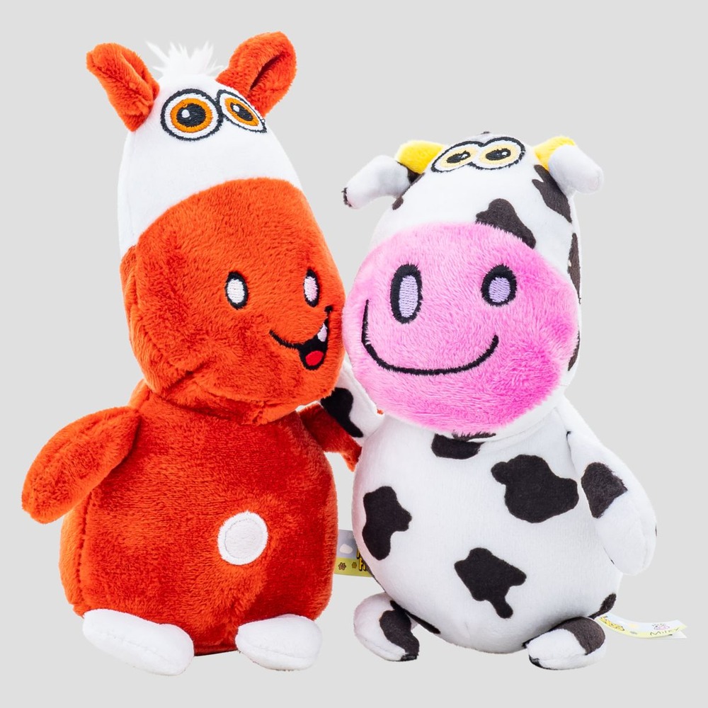 Happy Friends set with cow and horse