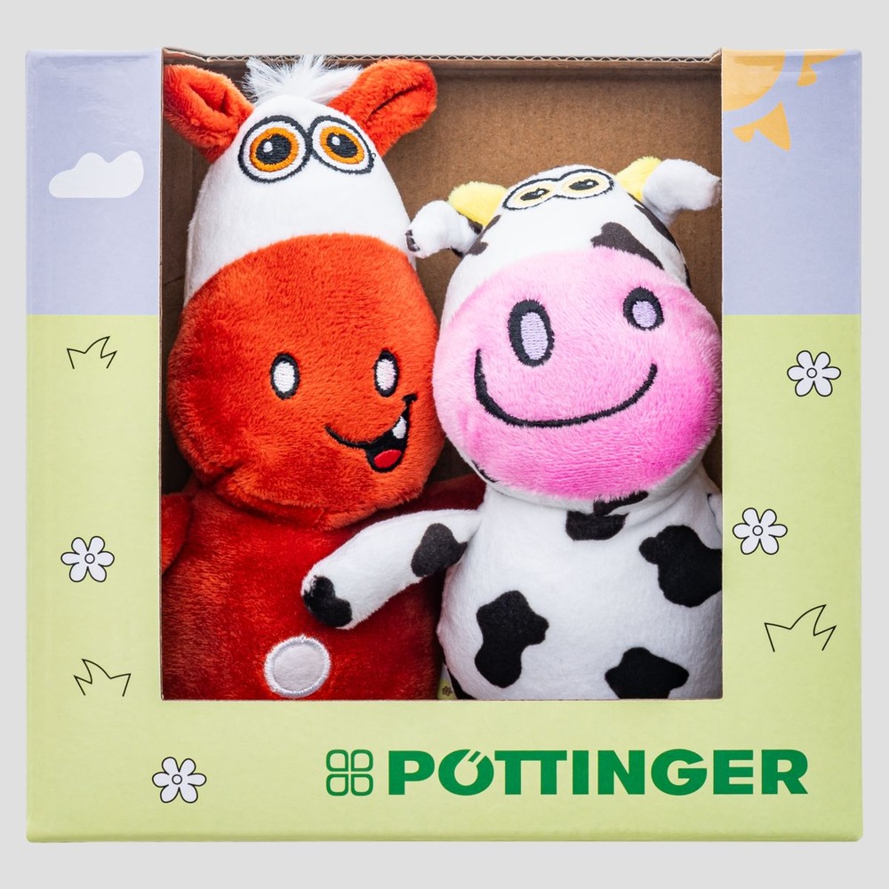 Happy Friends set with cow and horse