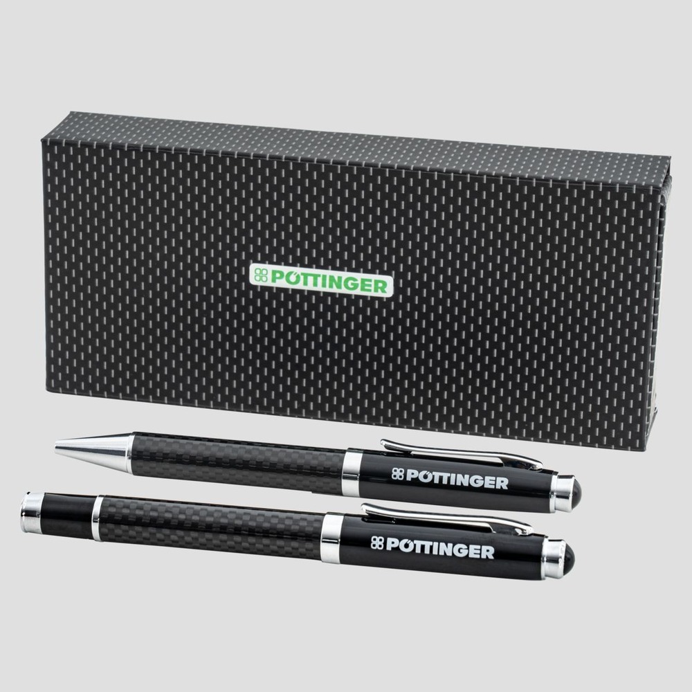 Writing set (ball-point pen + rollerball)