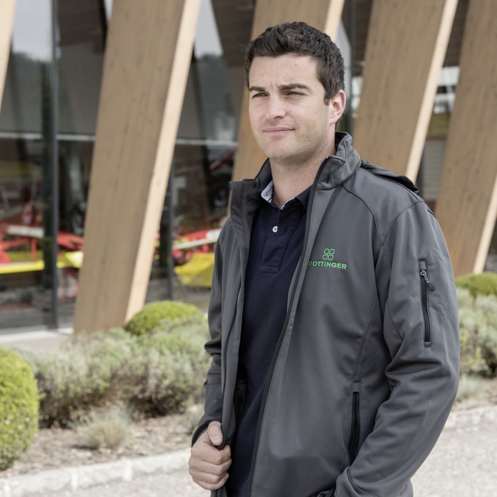 Men's soft shell jacket anthracite
