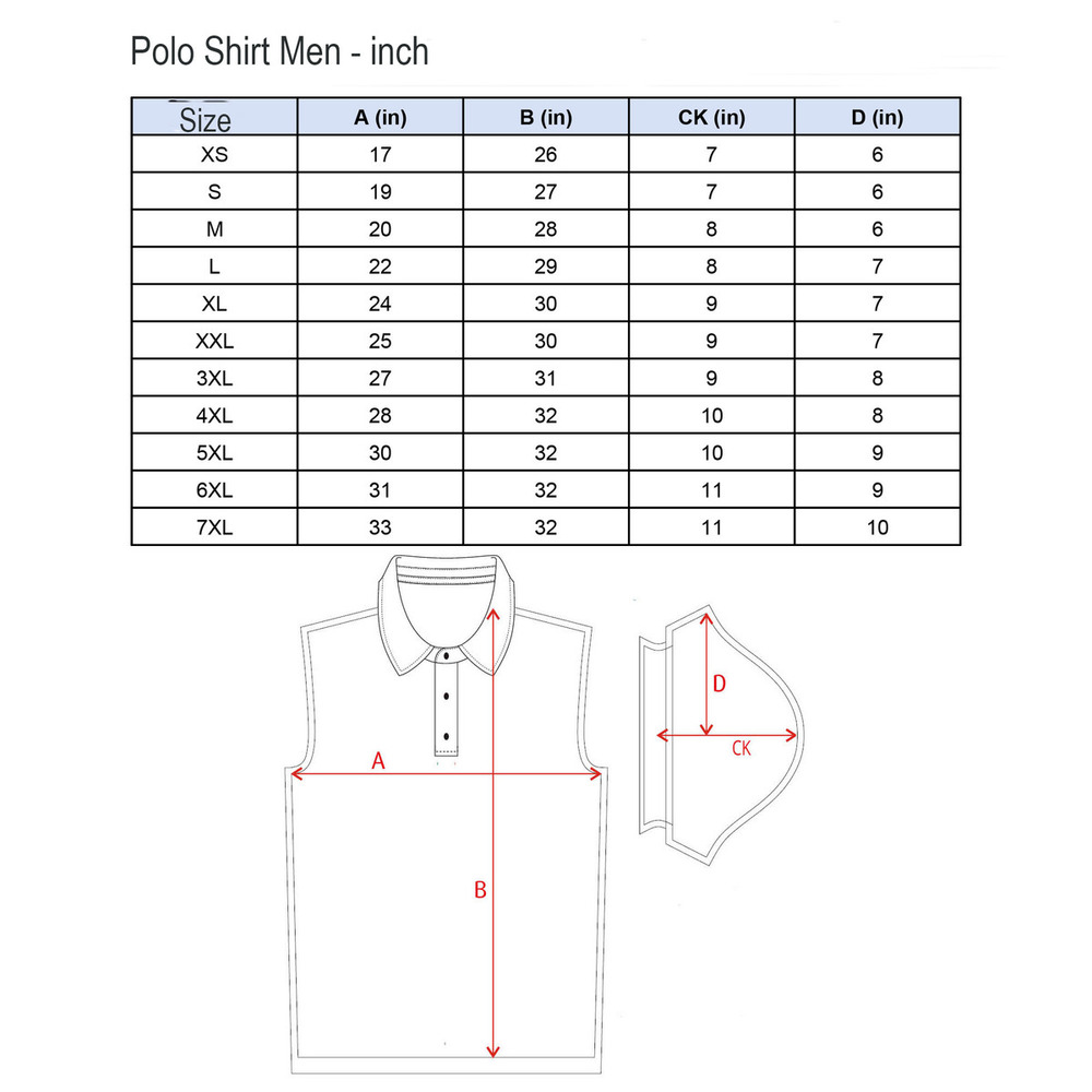 Men's active polo shirt