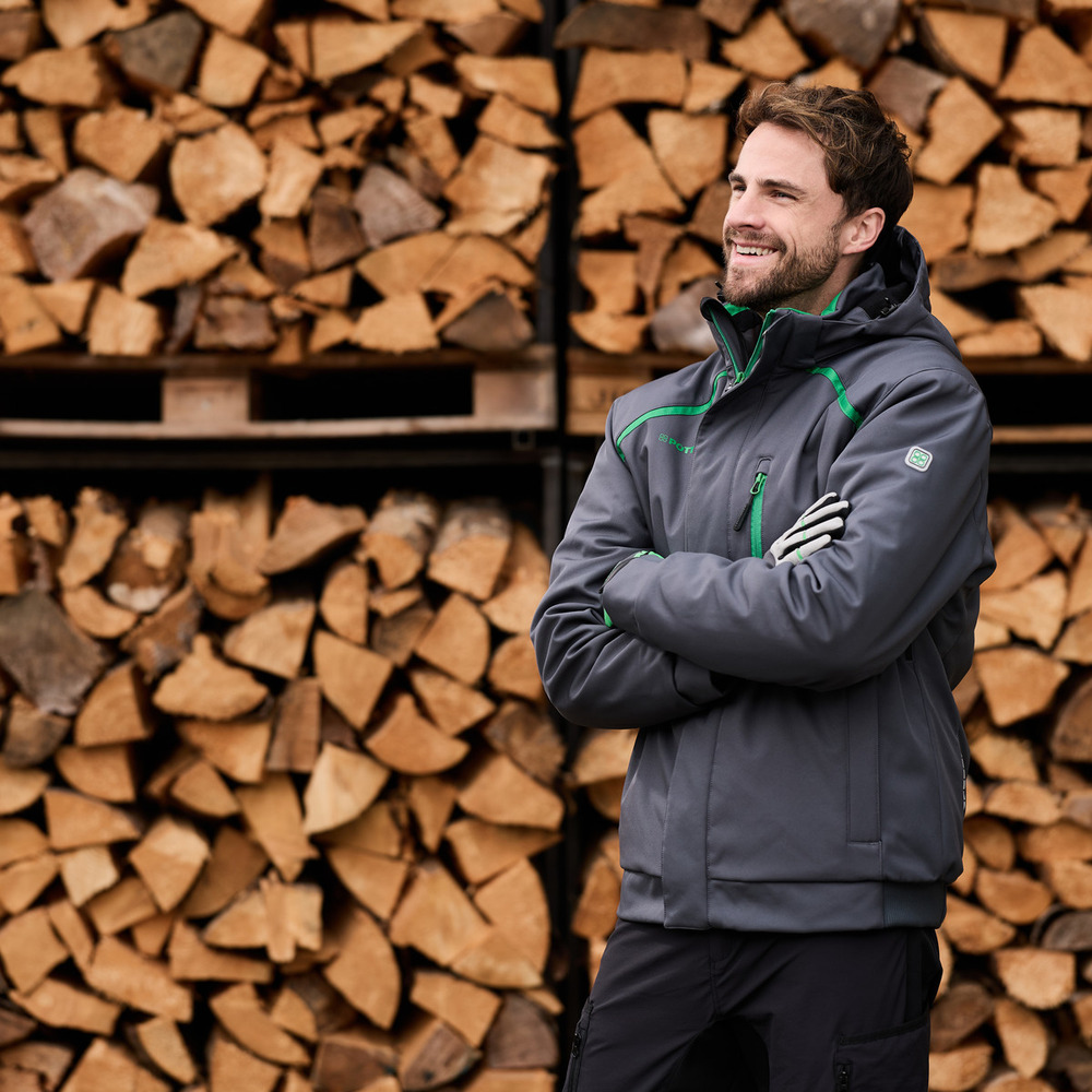 Winter softshell jacket