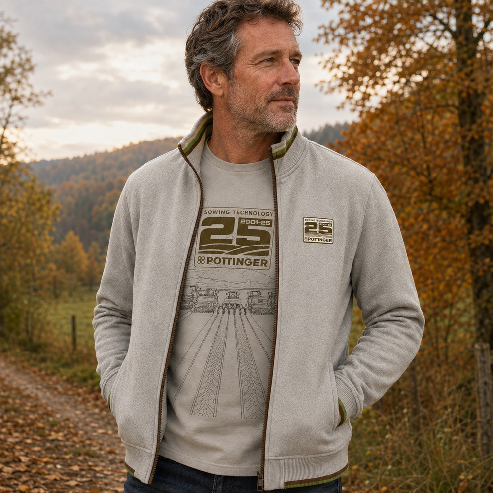 Sweater Jacket 25 Years Sowing Technology