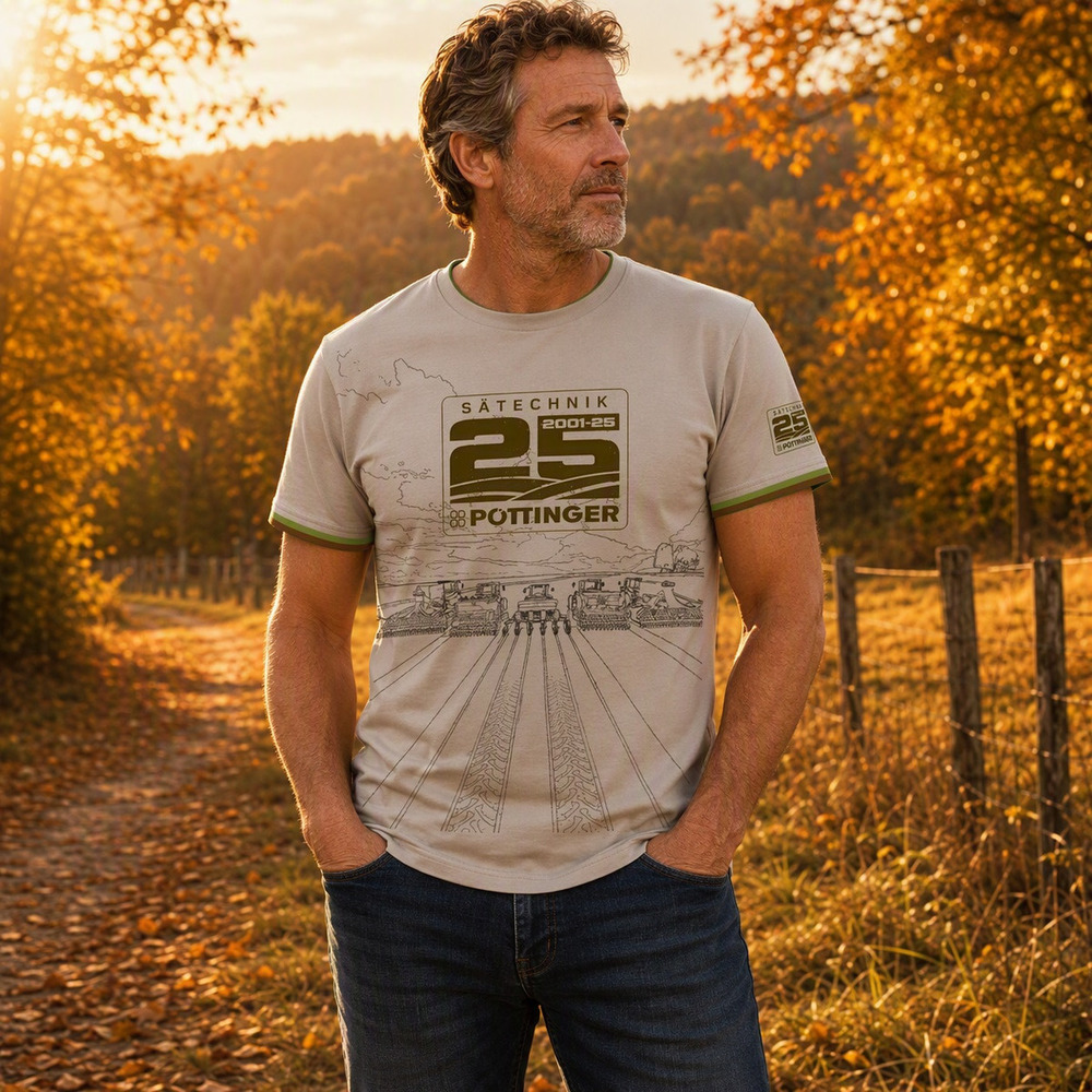 T-Shirt “25 Jahre Sätechnik“ (German)