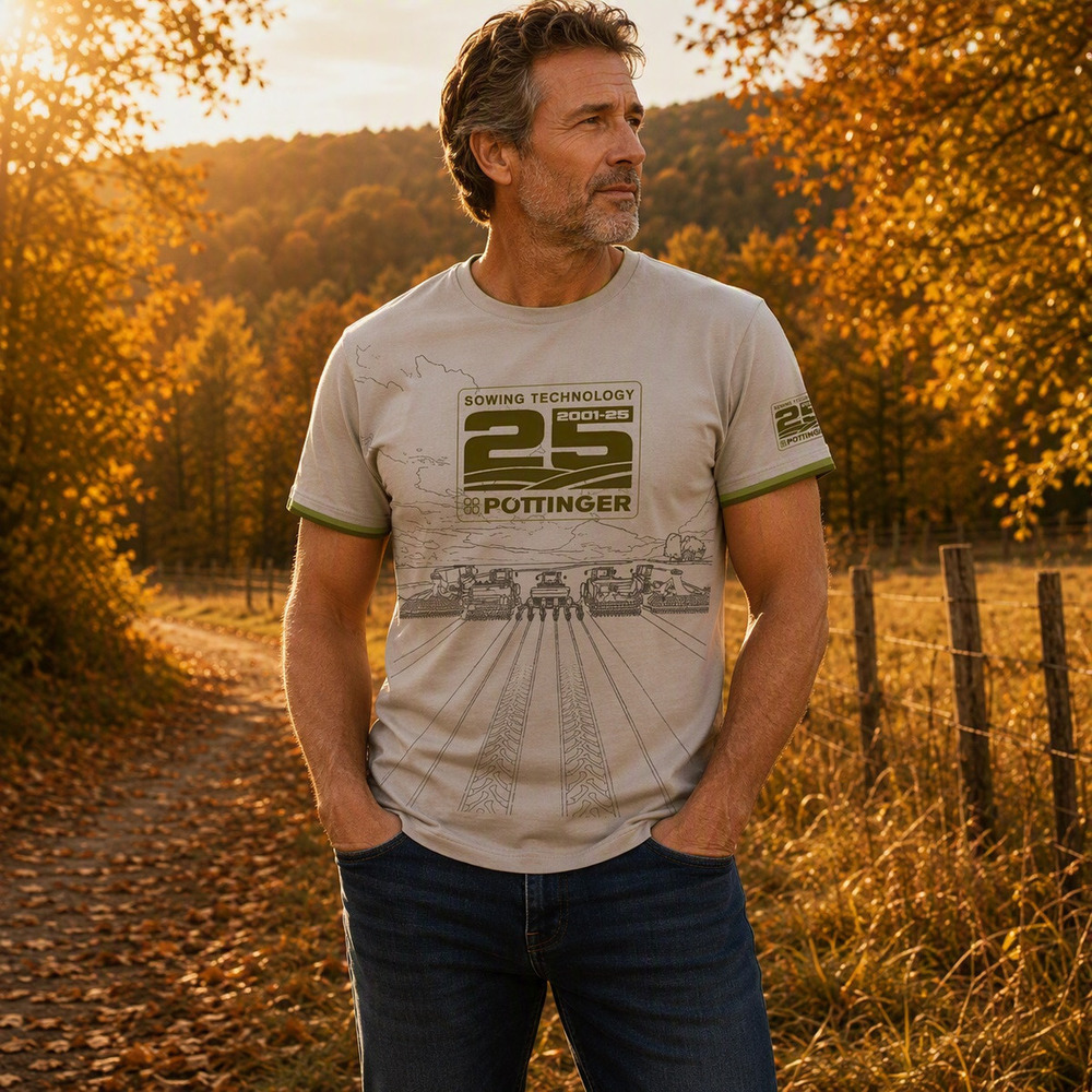 T-Shirt 25 Years Sowing Technology