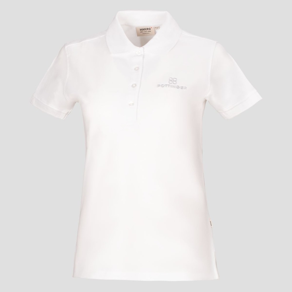 Women's polo shirt white